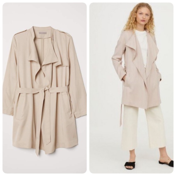 lyocell trench coat